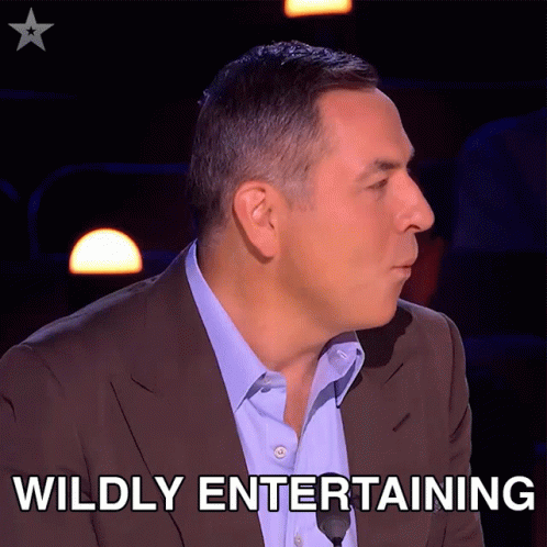Wildly Entertaining David Walliams GIF - Wildly Entertaining David Walliams Britains Got Talent GIFs