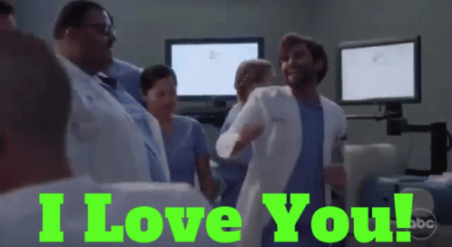 Greys Anatomy Levi Schmitt GIF - Greys Anatomy Levi Schmitt I Love You GIFs