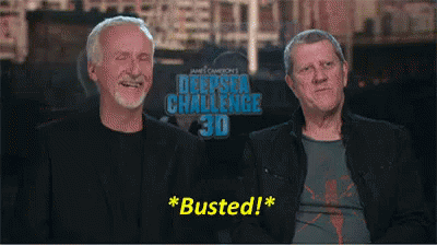 Busted! - James Cameron GIF - Busted James Cameron Deepsea Challenge GIFs