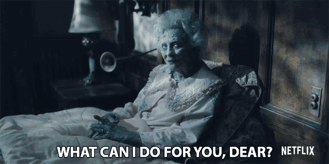What Can I Do For You Older Poppy GIF - What Can I Do For You Older Poppy The Haunting Of Hill House GIFs
