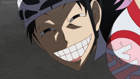 a cartoon character says small fry in front of a helmet