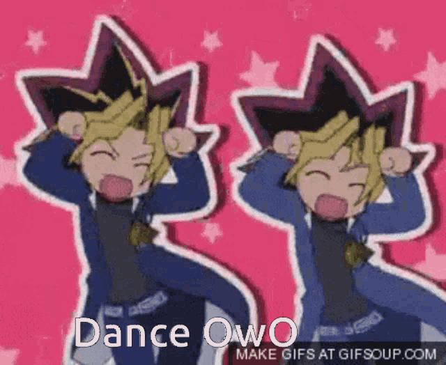 Dance Ow O GIF - Dance Ow O Yu Gi Oh GIFs