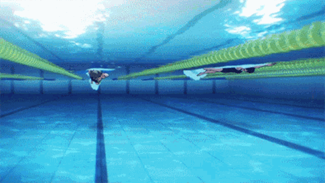 Akebi Chan Swimming GIF - Akebi Chan Swimming Anime GIFs