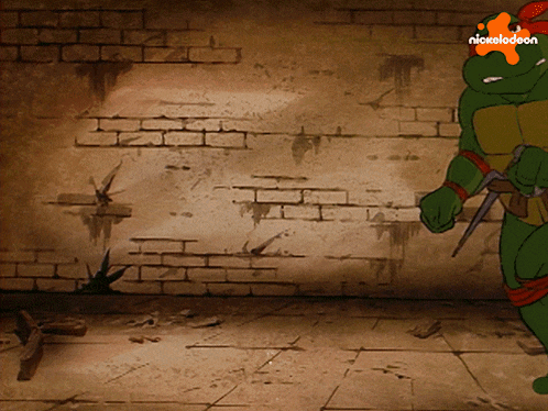 Getting Ready To Fight Raphael GIF - Getting Ready To Fight Raphael Teenage Mutant Ninja Turtles GIFs