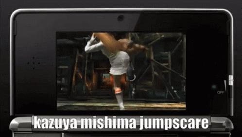 Kazuya Mishima Jumpscare GIF - Kazuya Mishima Jumpscare Kazuya GIFs