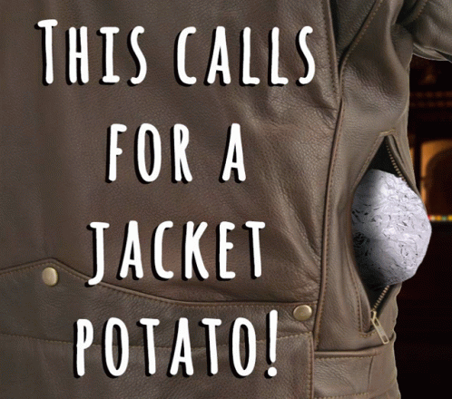 Jacket Potato Pocket GIF - Jacket Potato Pocket Coat GIFs