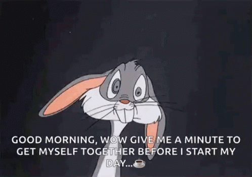 Weirdo Bugs Bunny GIF - Weirdo Bugs Bunny Good Morning GIFs