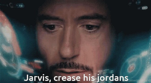 Jarvis Crease His Jordans GIF - Jarvis Crease His Jordans Creased Jordans GIFs