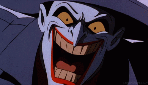 Joker Maniacly Laughing GIF - Joker Maniacly Laughing Batman The Animated Series GIFs
