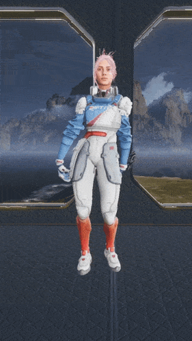 a girl with pink hair is wearing a shirt that says drift