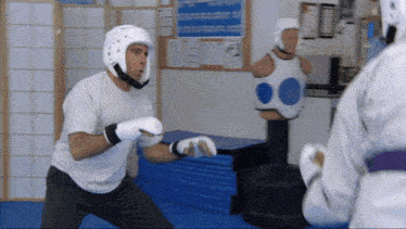The Office Fight GIF - The Office Fight Boxing GIFs