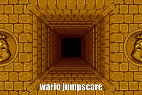 Wario Jumpscare GIF - Wario Jumpscare Nintendo GIFs