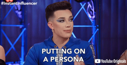 Putting On A Persona James Charles GIF - Putting On A Persona James Charles Instant Influencer GIFs