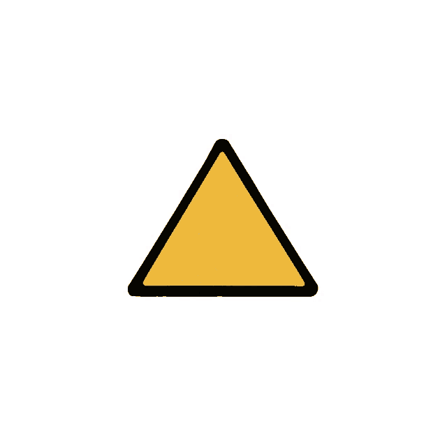 a yellow triangle sign with a silhouette of a man with lightning coming out of his head