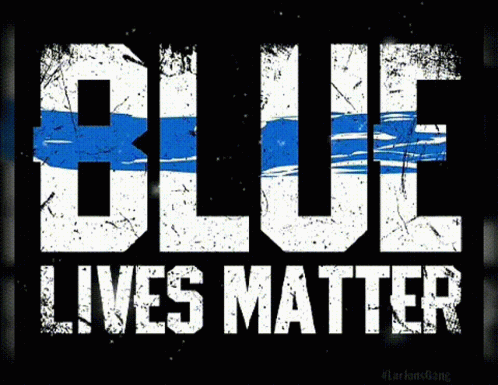 Blue Lives Matter Sparkling GIF - Blue Lives Matter Blue Sparkling GIFs