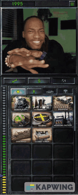a screenshot of a video game that says 1995