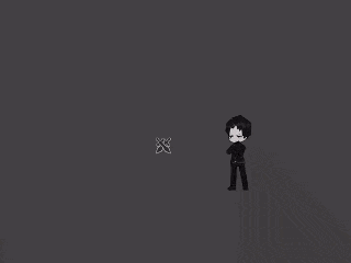 a drawing of a man standing on a globe