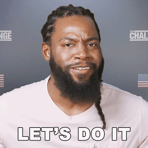 Lets Do It Danny GIF - Lets Do It Danny The Challenge World Championship GIFs