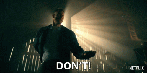 Dont Tom Hopper GIF - Dont Tom Hopper Luther Hargreeves GIFs