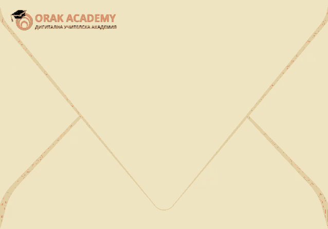 an envelope with the word oras academy written on it