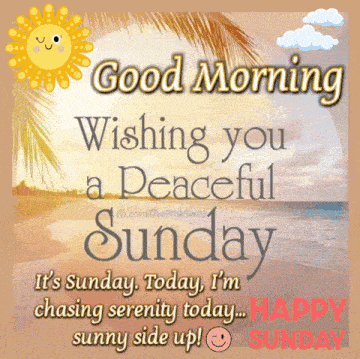Good Morning Sunday Peaceful GIF - Good Morning Sunday Peaceful GIFs