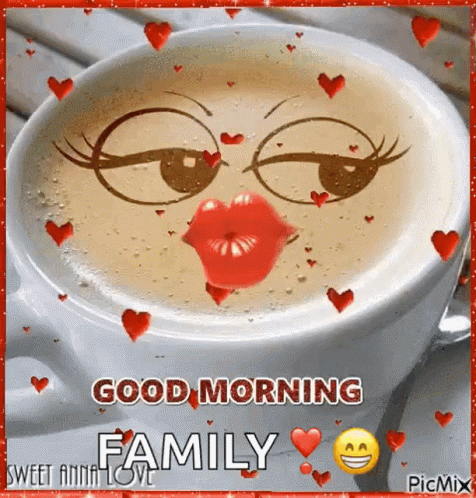 Good Morning Kiss GIF - Good Morning Kiss Coffee GIFs
