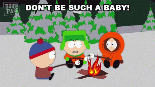 Dont Be Such A Baby Kyle Broflovski GIF - Dont Be Such A Baby Kyle Broflovski South Park GIFs