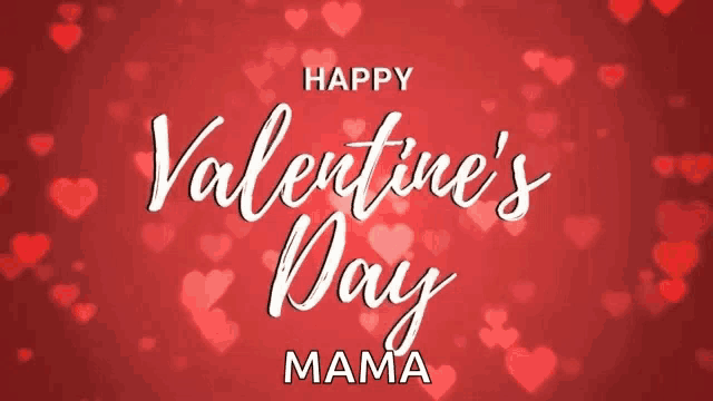 a happy valentine 's day mama greeting card