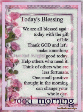 Todays Blessings GIF - Todays Blessings GIFs