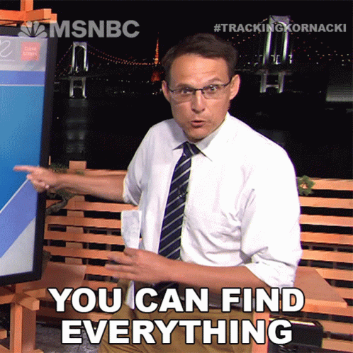 You Can Find Everything Steve Kornacki GIF - You Can Find Everything Steve Kornacki Msnbc GIFs