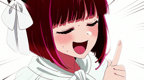 a girl with red hair is giving a thumbs up sign