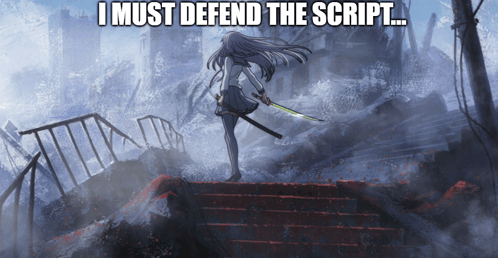 The Script Must Defend The Script GIF - The Script Script Must Defend The Script GIFs