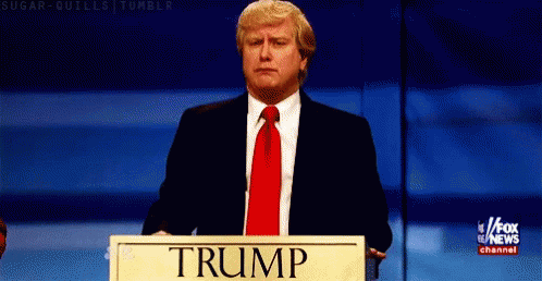 Trump Donuld Trump GIF - Trump Donuld Trump Saturday Night Live GIFs