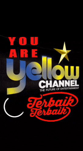 a yellow channel logo that says you are yellow channel