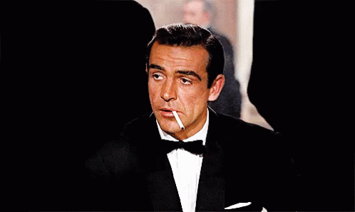 Sean Connery GIF - James Bond Sean Connery Smoke GIFs