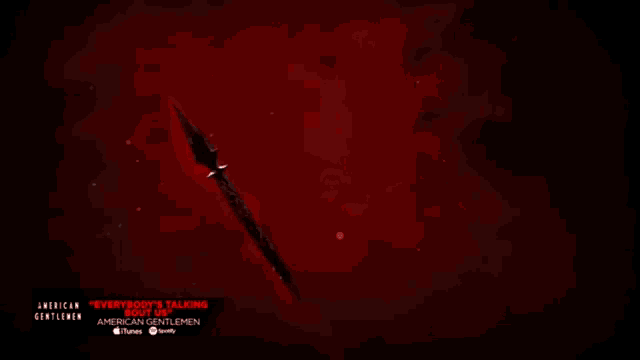 there is a red background with a white circle in the middle .