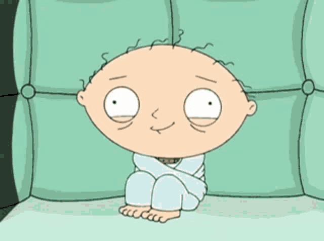a cartoon character is wrapped in a strait jacket