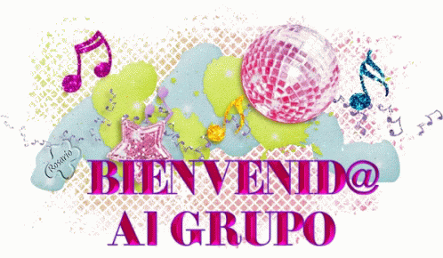 Bienvenida Al Grupo Disco Ball GIF - Bienvenida Al Grupo Disco Ball Welcome To The Group GIFs