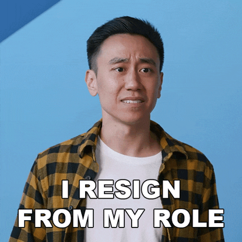 I Resign From My Role Steven Ho GIF - I Resign From My Role Steven Ho Wong Fu Productions GIFs