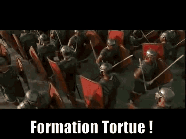 Tortue Formation Tortue GIF - Tortue Formation Tortue Astérix Aux Jeux Olympiques GIFs