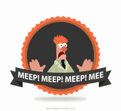 Meep Muppets GIF - Meep Muppets Beaker GIFs