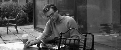 Douglas Booth Reading GIF - Douglas Booth Reading Studying GIFs