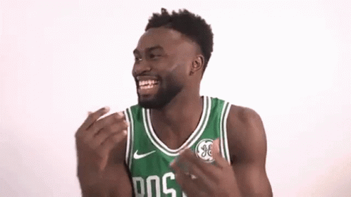 Boston Celtics Jaylen Brown GIF - Boston Celtics Jaylen Brown Laughing GIFs