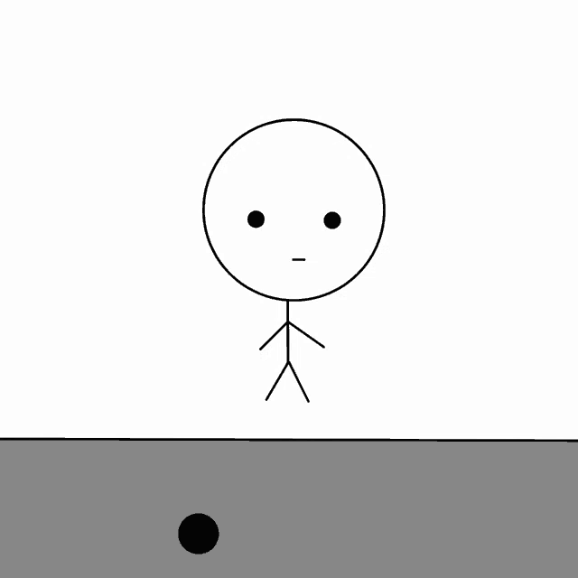 a stick figure with the word nah written below it