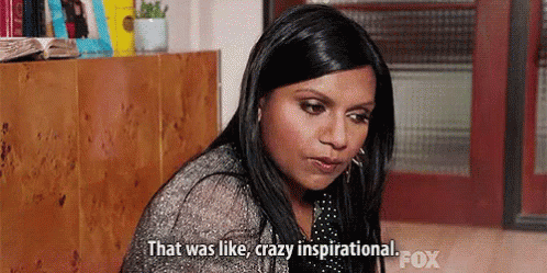 Moved GIF - The Mindy Project Crazy Inspiration GIFs