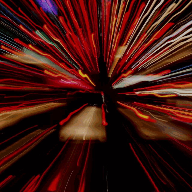 a blurred image of a person 's face with the word " i love you " in the corner