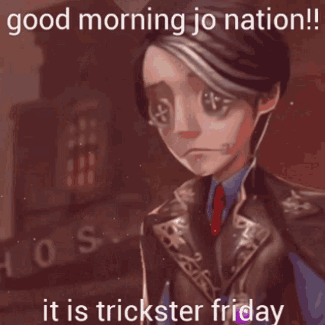 Jo Nation Trickster Friday GIF - Jo Nation Trickster Friday GIFs