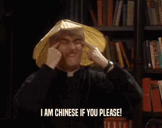 Dermot Morgan I Am Chinese If You Please GIF - Dermot Morgan I Am Chinese If You Please Father Ted GIFs