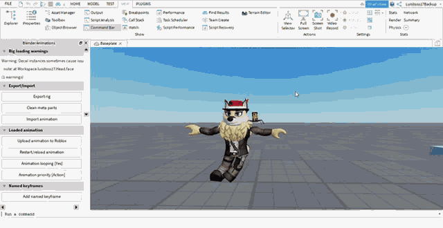 a screenshot of a video game shows a dog wearing a red hat