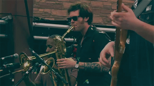 Playing Trumpet Blow GIF - Playing Trumpet Blow Performing GIFs